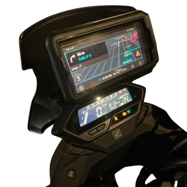 Regulador de parabrisas o Cúpula con Soporte de GPS - HONDA NX190 - Imagen 2
