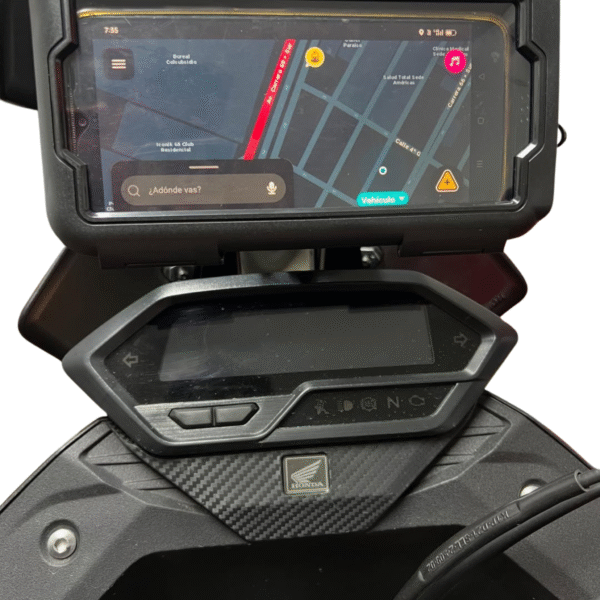 Regulador de parabrisas o Cúpula con Soporte de GPS - HONDA NX190 - Imagen 3